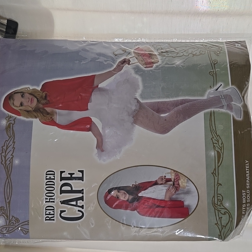 Red Hooded Cape